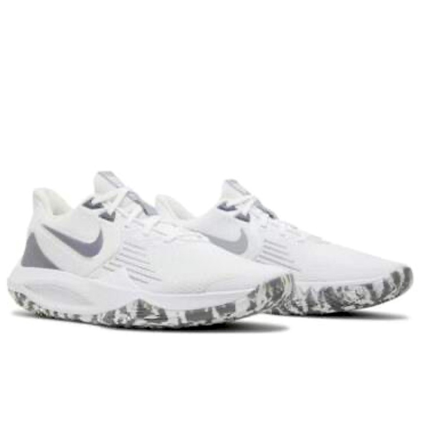Men Nike Air Precision V BasketballTraining Shoes WhiteGrey
